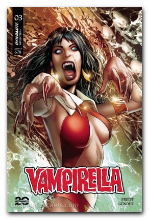 Vampirella #3 (2025) cover f land foil