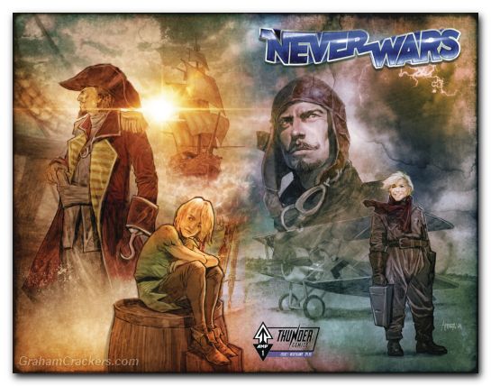 Neverwars #1 Peter Pan Neverland cover b wraparound