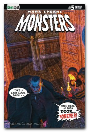 Mark Spears Monsters #5 cover h spears batman 217 homage variant