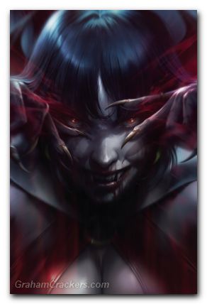 Vampirella Armageddon #1 (2025) cover g mattina foil virgin