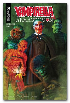 Vampirella Armageddon #1 (2025) cover h spears foil