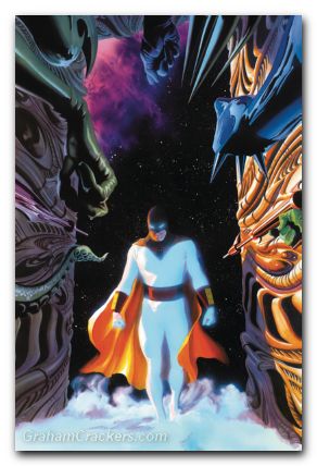 Space Ghost #1 (2025) cover g ross foil virgin