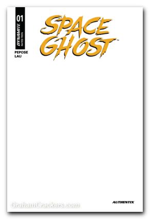 Space Ghost #1 (2025) cover j blank authentix