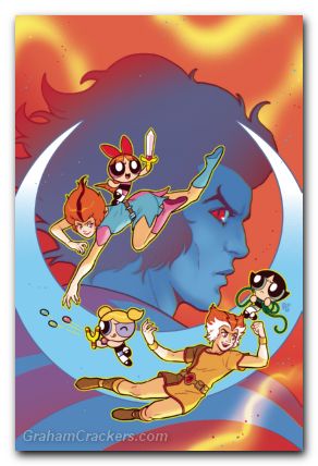 Thundercats Powerpuff Girls #2 (2025) cover j ganucheau virgin variant