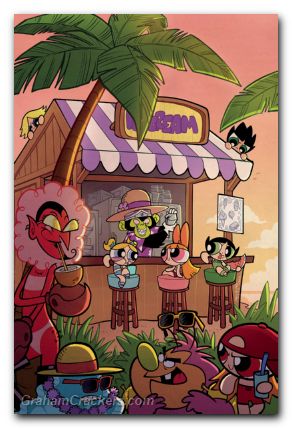 Powerpuff Girls Supervillain Spectacular #1 (2025) cover f lauro virgin variant