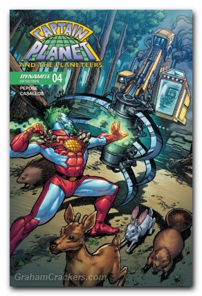 Captain Planet #4 (2025) cover a hardin
