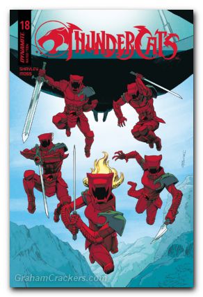 Thundercats #18 (2024) cover b shalvey