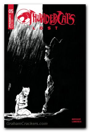 Thundercats Lost #5 cover h shalvey line art variant