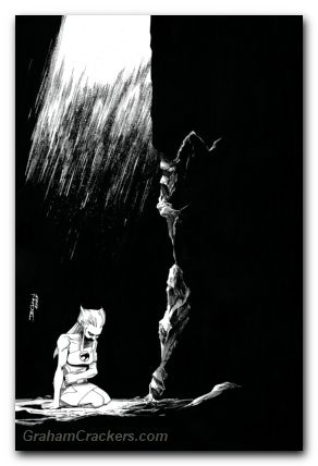 Thundercats Lost #5 cover j shalvey line art virgin variant