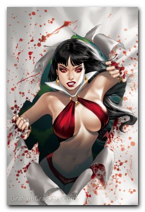 Vampirella #5 (2025) cover k chatzoudis virgin variant