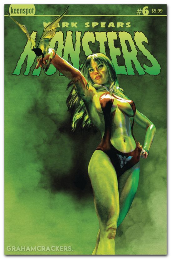 Mark Spears Monsters #6 cover c vampirella