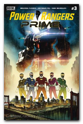 Power Rangers Prime #3 cover b