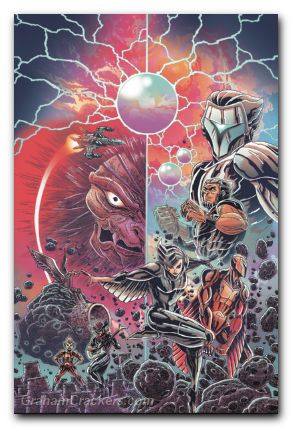 Silverhawks #1 (2025) cover u stokoe foil virgin variant