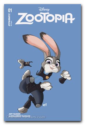 Zootopia #1 (2025) cover c rousseau color bleed