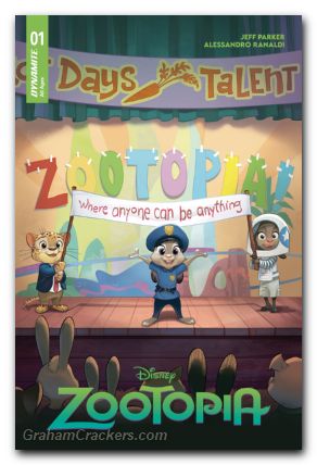 Zootopia #1 (2025) cover d storybook art