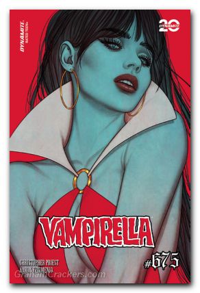 Vampirella #675 (2024) cover a frison