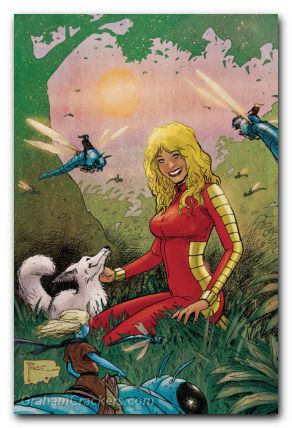 Barbarella #4 (2024) cover j pace virgin variant