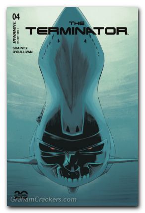 Terminator #4 (2024) cover e shalvey foil