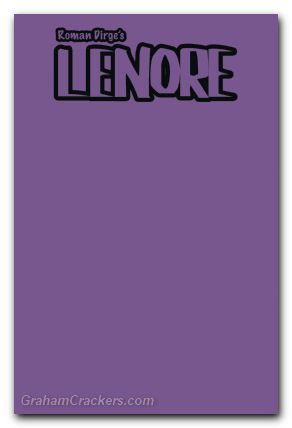 Lenore The Time War #1 cover d color blank