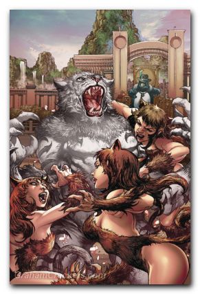 White Tiger Claws Paws Outlaws #1 cover b