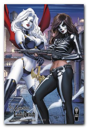 La Muerta Lady Death Inferno #1 cover b partners