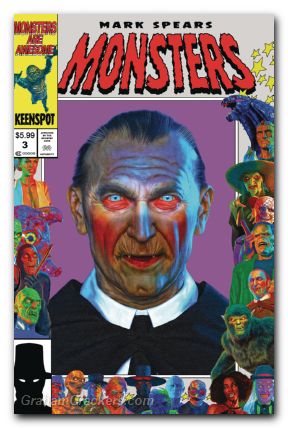 Mark Spears Monsters #3 cover d dracula homage