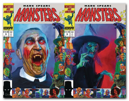 Mark Spears Monsters #3 cover f holofoil flip