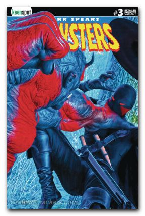 Mark Spears Monsters #3 cover h fightr variant