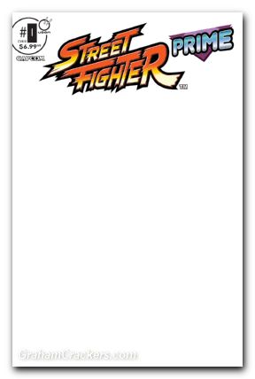 Street Fighter Prime #0 (2025) cover d blank