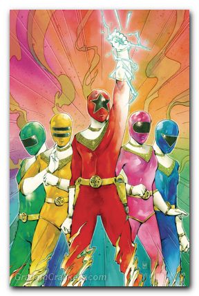 Power Rangers Prime #2 cover e hill virgin variant