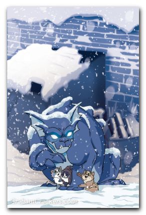 Gargoyles Winter Special #1 (2024) cover g forstner virgin variant