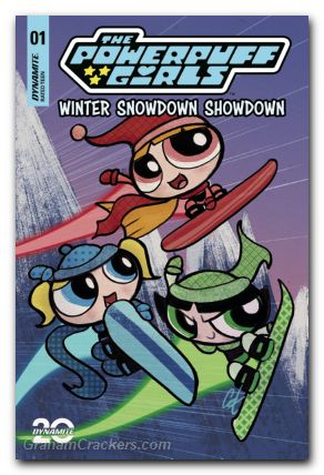 Powerpuff Girls Winter Snowdown Showdown #1 (2024) cover b staggs