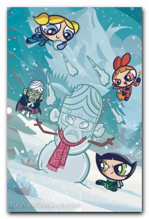 Powerpuff Girls Winter Snowdown Showdown #1 (2024) cover d tomaselli virgin variant