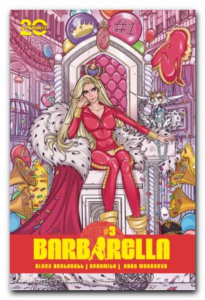 Barbarella #3 (2024) cover f morozova variant