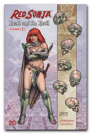 Red Sonja Death And The Devil #4 (2024) cover a linsner