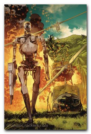 Terminator #3 (2024) cover o galmon virgin variant