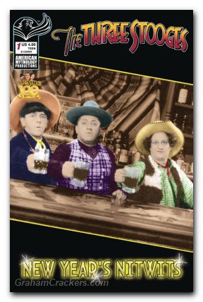 Three Stooges New Years Nitwits #1 cover b photo