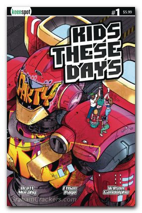 Kids These Days #1 cover b