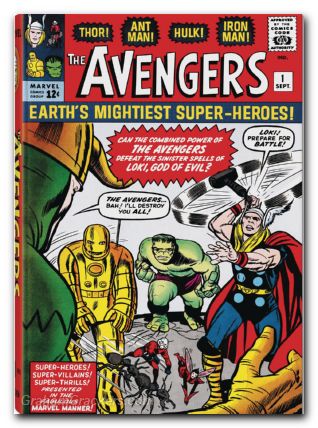 Marvel Comics Library HC Avengers 1963-1965