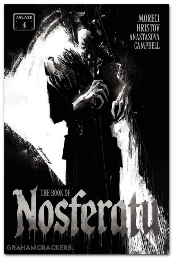 Book Of Nosferatu #4 cover b hristov b&w variant