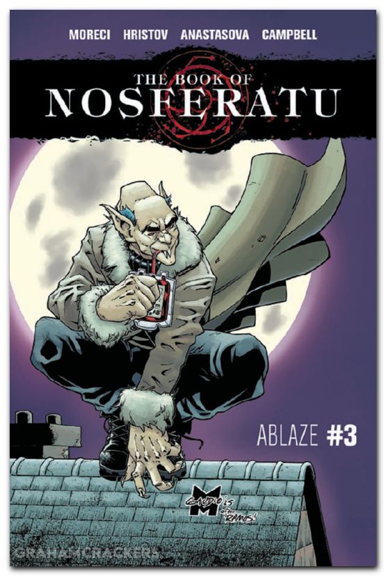 Book Of Nosferatu #3 cover c gaudio homage variant