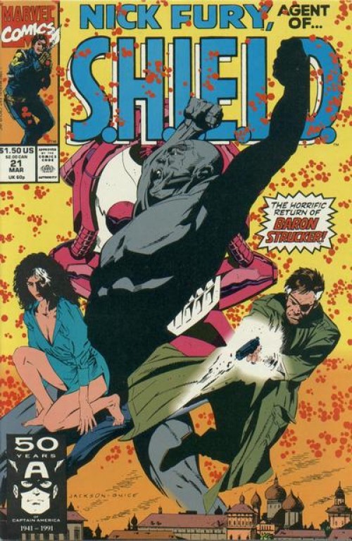 Nick Fury Agent of SHIELD #21 (1989)