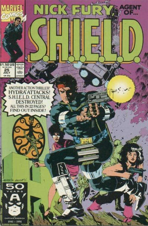 Nick Fury Agent of SHIELD #25 (1989)