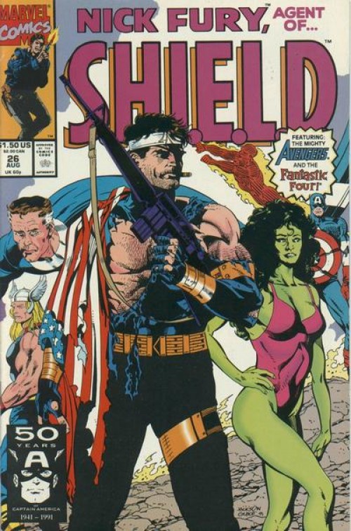 Nick Fury Agent of SHIELD #26 (1989)