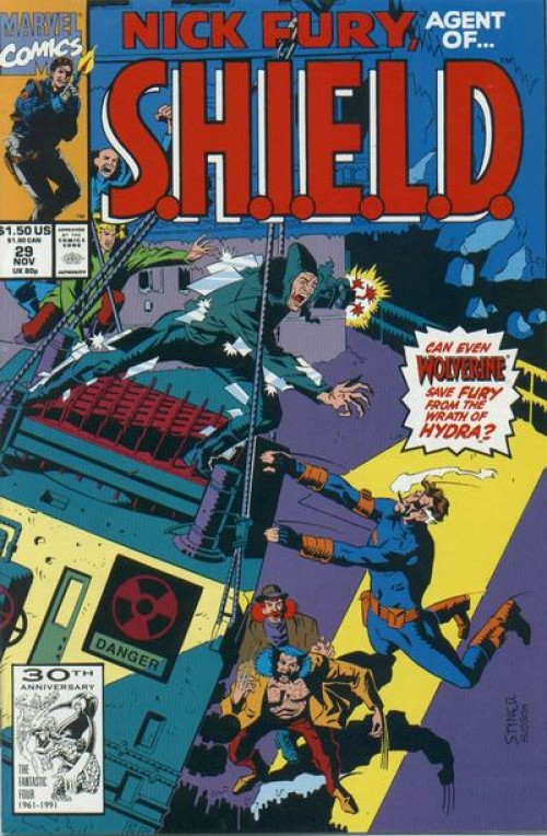 Nick Fury Agent of SHIELD #29 (1989)