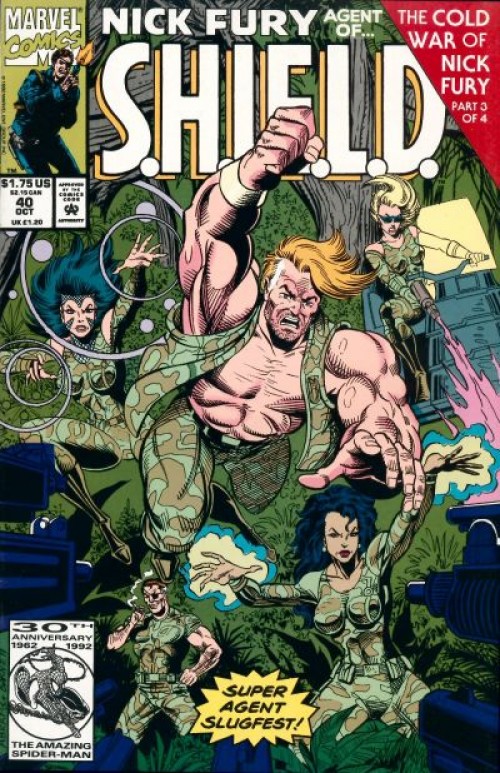 Nick Fury Agent of SHIELD #40 (1989)