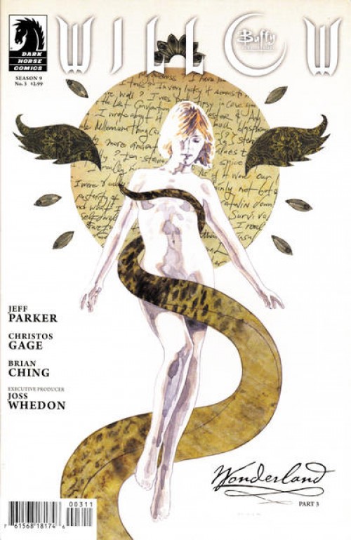 Buffy the Vampire Slayer Willow Wonderland #3 (2012) mack
