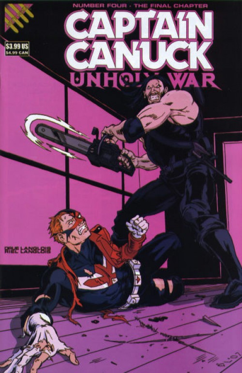 Captain Canuck Unholy War #4 (2007)