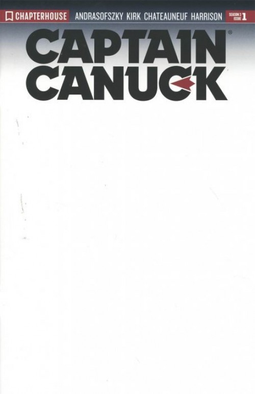 Captain Canuck #1 (2017) blank