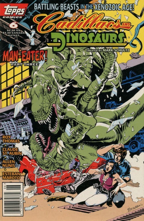 Cadillacs and Dinosaurs #6 (1994) st aubin